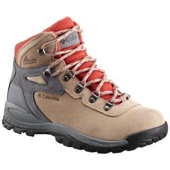 Columbia Wandelschoenen Dames, Newton Ridge Plus Waterproof Amped Bruin, 07ABSLDEX